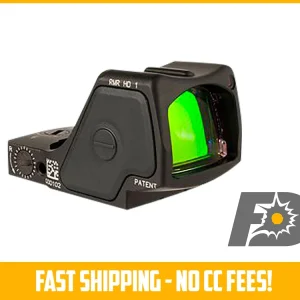 Trijicon RMR? HD 50 Adjustable LED Reticle w/ 1.0 MOA Red Dot