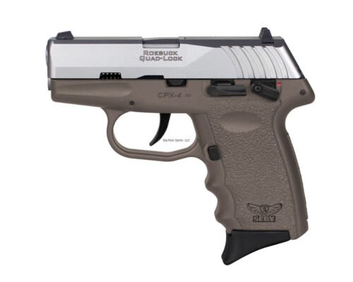 SCCY CPX-4 Flat Dark Earth Finish 2.96 Barrel .380 ACP pistol