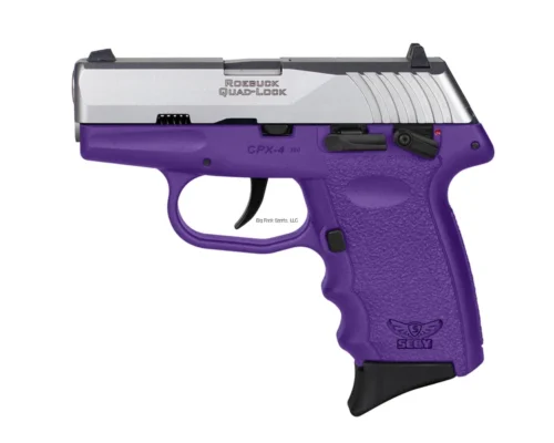 SCCY CPX-4 Purple Finish 2.96 Barrel .380 ACP pistol