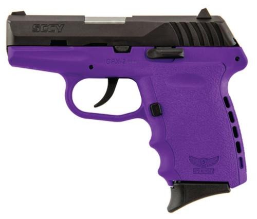 SCCY CPX-2 Purple 9mm pistol