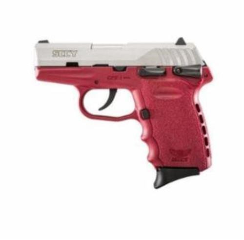 SCCY CPX-1 Crimson Red 9mm pistol