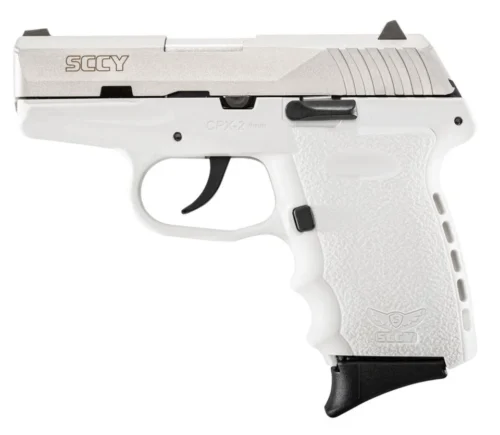 SCCY CPX-2 White 9mm pistol