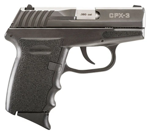 SCCY CPX-3 Black Finish 2.96 Barrel .380 ACP pistol