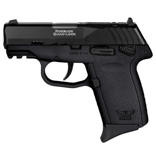SCCY CPX-1 Black Gen 3 9mm pistol