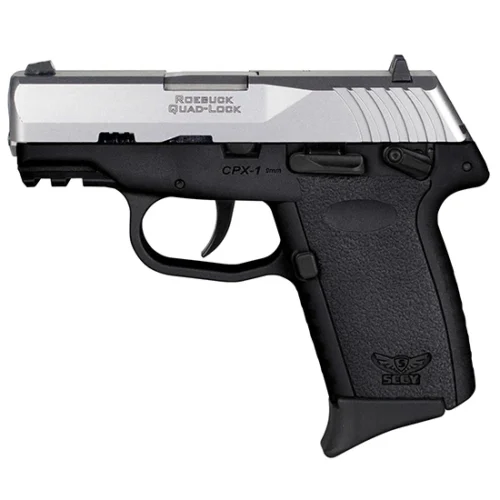 SCCY CPX-1 Black Stainless 9mm pistol