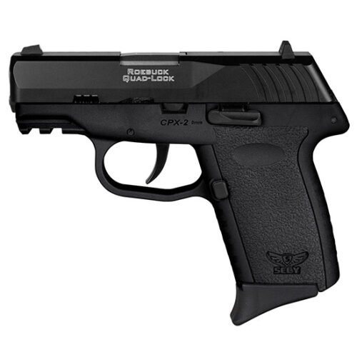 SCCY CPX-2 Black Gen 3 Safety 9mm pistol