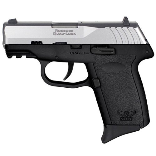 SCCY CPX-2 Black Stainless 9mm pistol