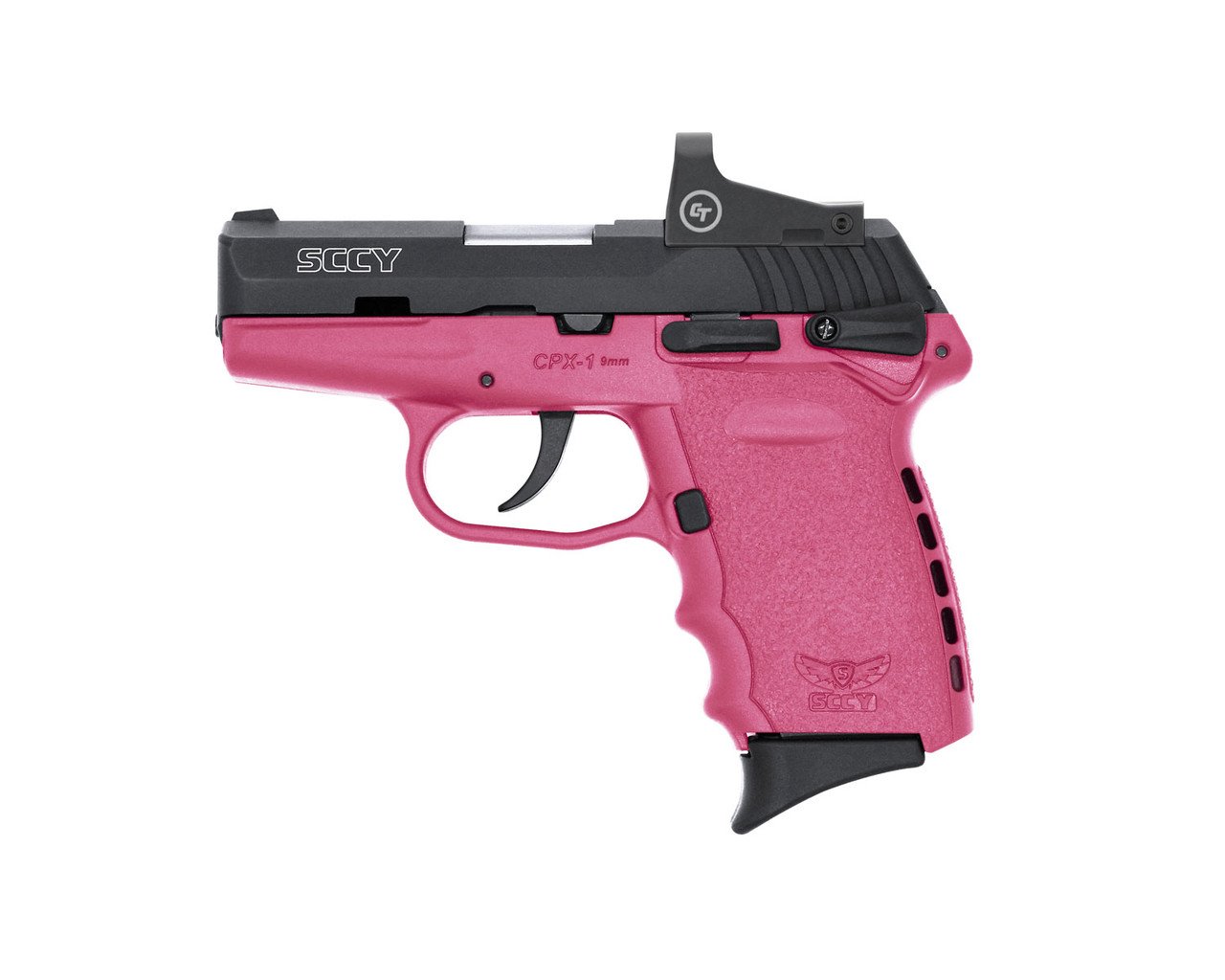 SCCY CPX-1 RD Pink Safety 9mm pistol
