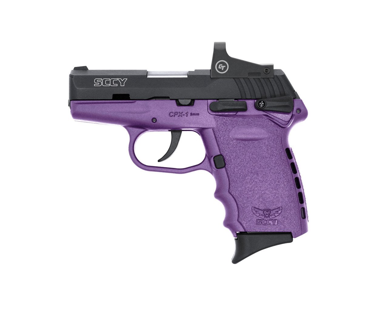SCCY CPX-1 RD Purple Safety 9mm pistol