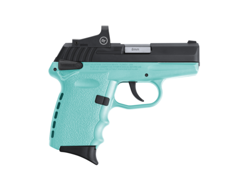 SCCY CPX-1 RD Robin Egg Blue 9mm pistol