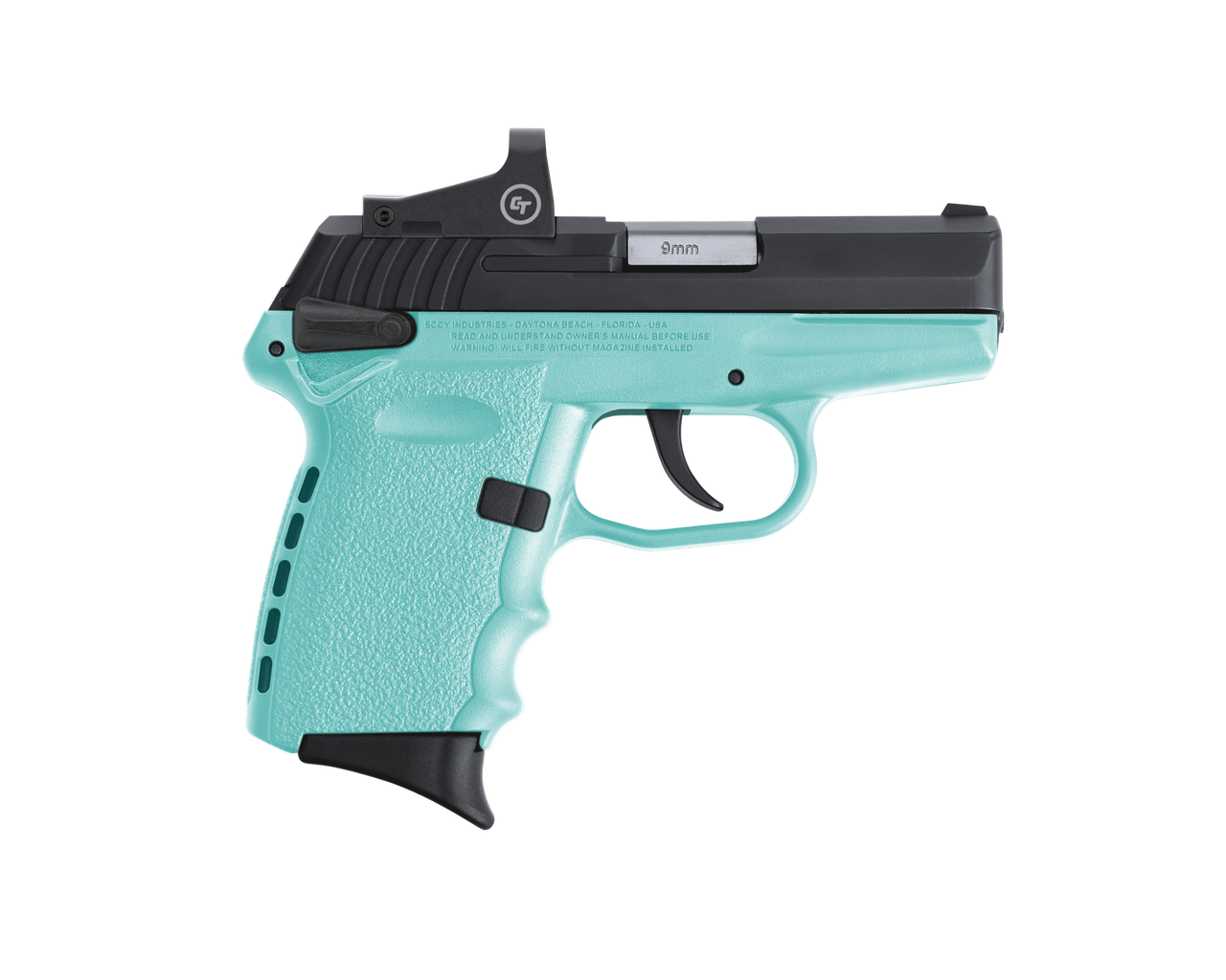 SCCY CPX-1 RD Robin Egg Blue 9mm pistol
