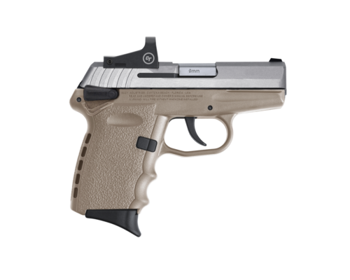 SCCY CPX-1 RD Flat Dark Earth Stainless 9mm pistol