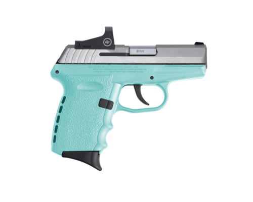 SCCY CPX-2 RD Robin Egg Blue 9mm pistol