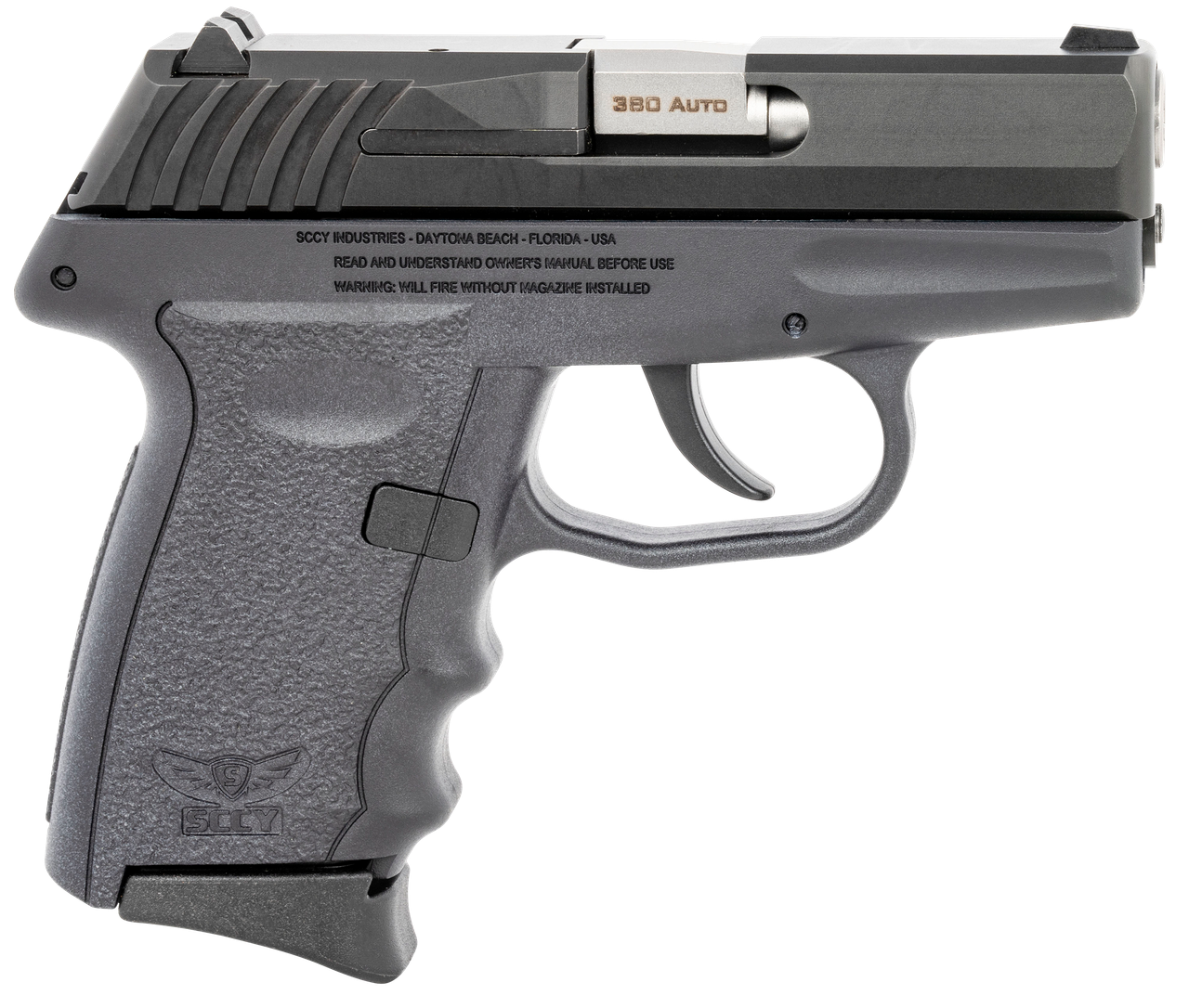 SCCY CPX-3 Black No Safety .380 ACP pistol
