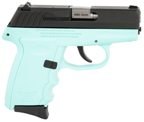 SCCY CPX-3 SCCY Blue Black Nitride .380 ACP pistol