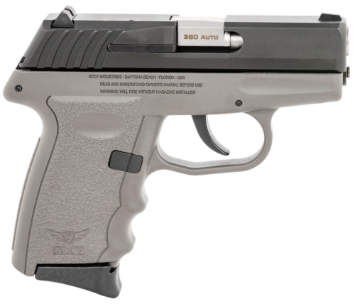 SCCY CPX-3 Sniper Gray .380 ACP pistol