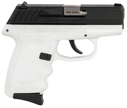 SCCY CPX-3 White .380 ACP pistol