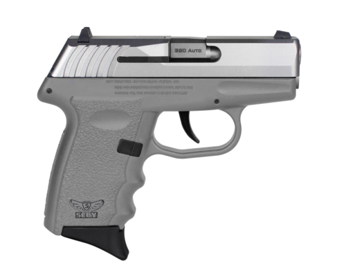 SCCY CPX-3 Sniper Gray Stainless .380 ACP pistol