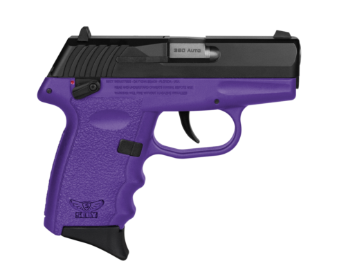 SCCY CPX-4 Purple Safety .380 ACP pistol