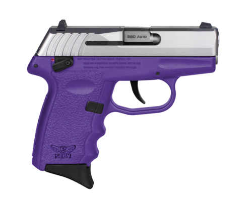 SCCY CPX-4 Purple .380 ACP pistol