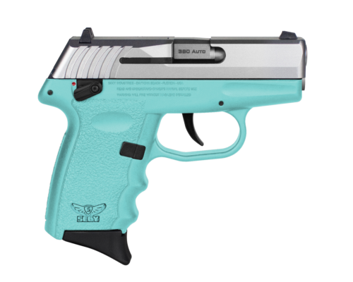 SCCY CPX-4 SCCY Blue Stainless .380 ACP pistol