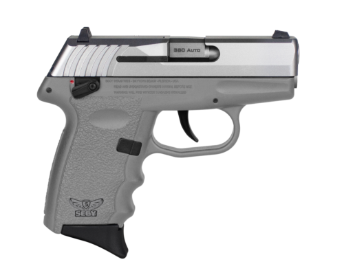 SCCY CPX-4 Sniper Gray Stainless .380 ACP pistol