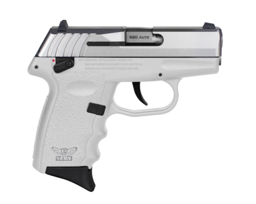 SCCY CPX-4 White Stainless .380 ACP pistol
