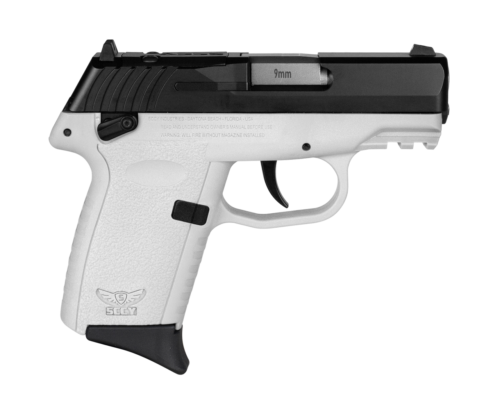 SCCY CPX-1 White Gen 3 Safety Rail 9mm pistol