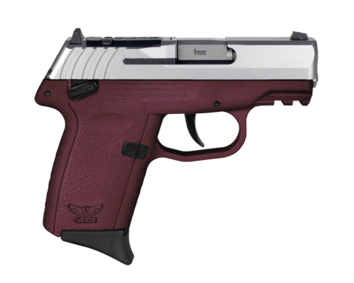 SCCY CPX-1 Crimson Red Gen 3 Safety Rail 9mm pistol