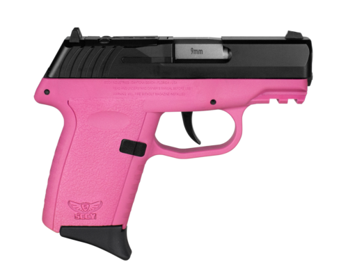 SCCY CPX-2 Pink Black Nitride No Safety 9mm pistol