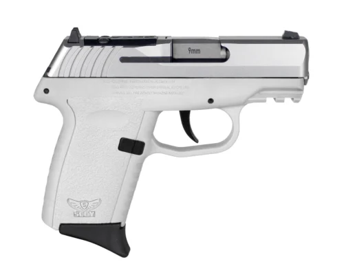 SCCY CPX-2 RD White Stainless 9mm pistol