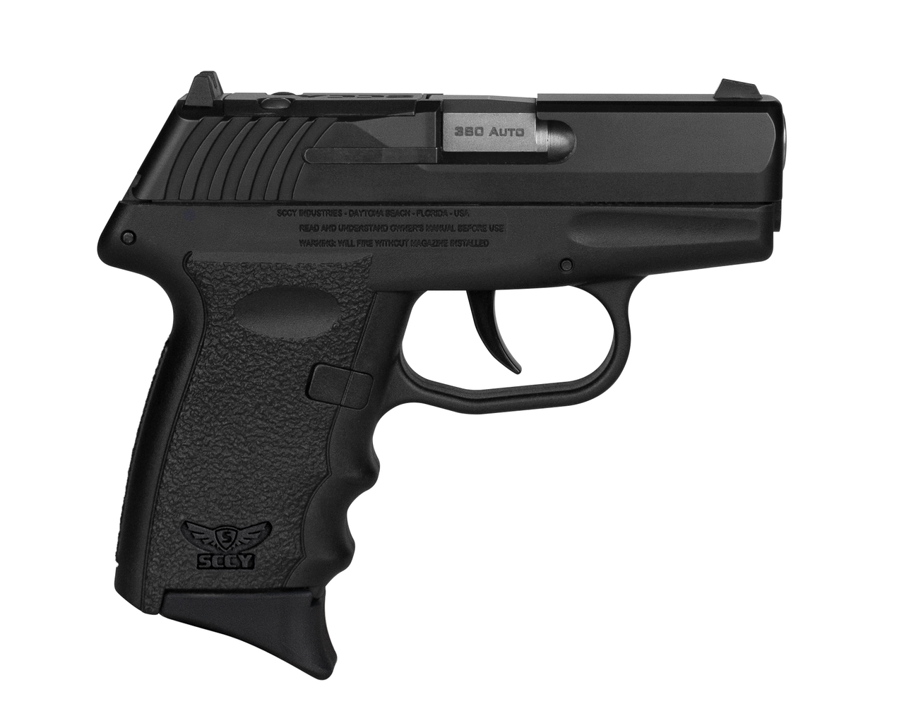 SCCY CPX-3 Black Gen 3 .380 ACP pistol