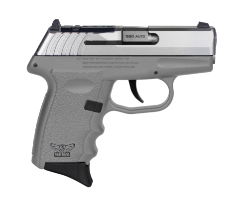 SCCY CPX-3 Sniper Gray No Safety .380 ACP pistol