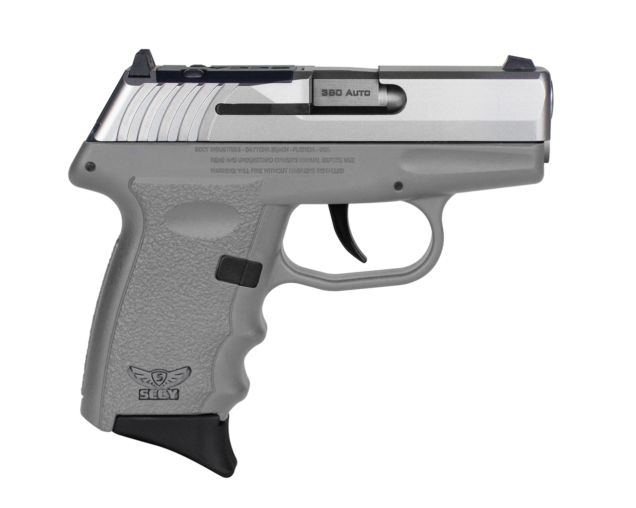 SCCY CPX-3 Sniper Gray No Safety .380 ACP pistol