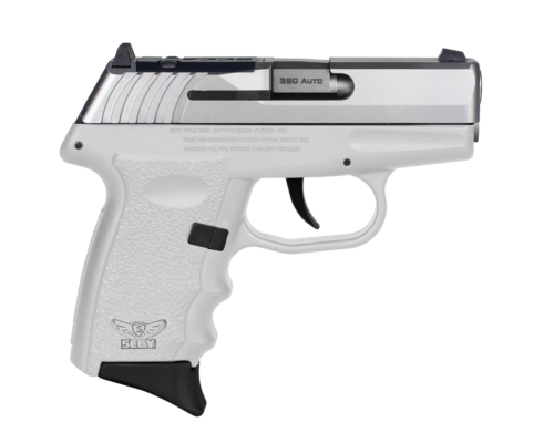 SCCY CPX-3 White No Safety .380 ACP pistol