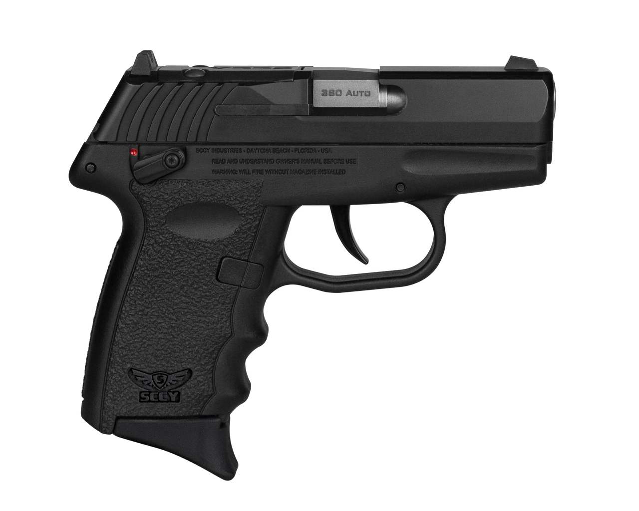 SCCY CPX-4 RD Black Safety .380 ACP pistol