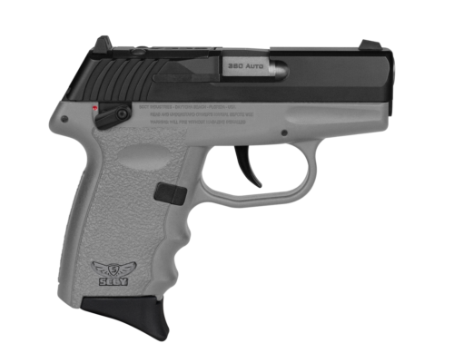 SCCY CPX-4 RD Sniper Gray Safety .380 ACP pistol