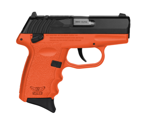 SCCY CPX-4 RD Orange .380 ACP pistol