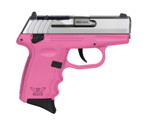 SCCY CPX-4 RD Pink .380 ACP pistol
