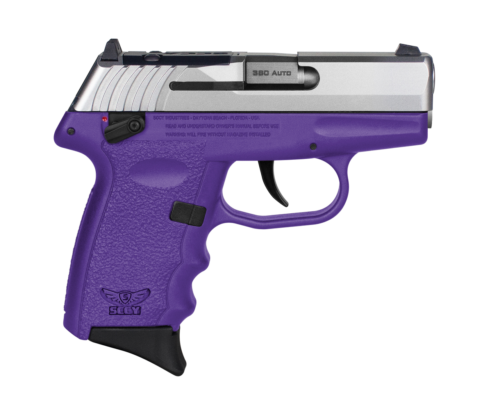 SCCY CPX-4 RD Purple .380 ACP pistol