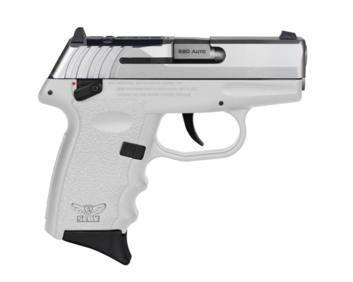 SCCY CPX-4 RD White Stainless .380 ACP pistol