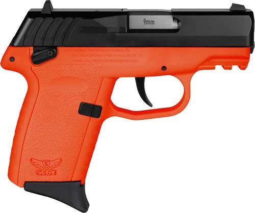 SCCY CPX-1 Orange 9mm pistol