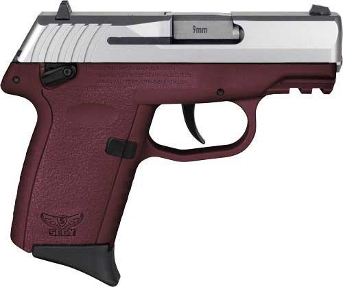 SCCY CPX-1 Crimson Red Gen 3 Safety 9mm pistol
