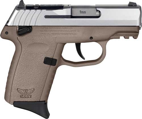 SCCY CPX-1 Flat Dark Earth Gen 3 Safety 9mm pistol