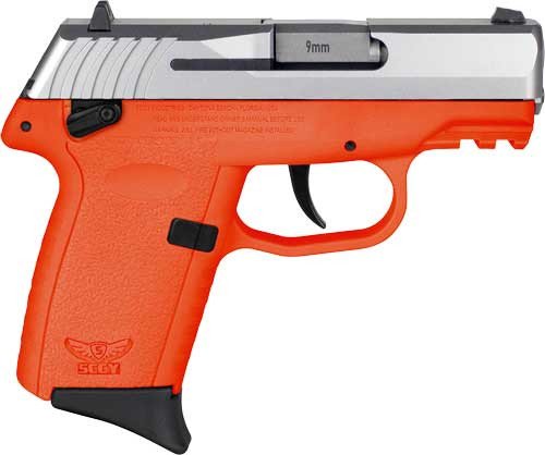 SCCY CPX-1 Orange Gen 3 9mm pistol