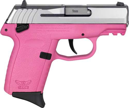 SCCY CPX-1 Pink Stainless 9mm pistol