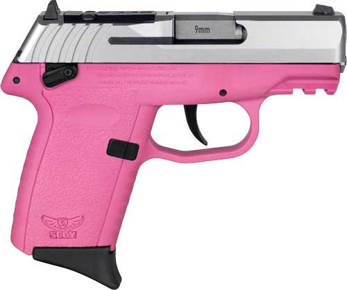 SCCY CPX-1 Pink Stainless Gen 3 9mm pistol