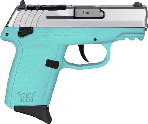 SCCY CPX-1 SCCY Blue Gen 3 Safety Rail 9mm pistol