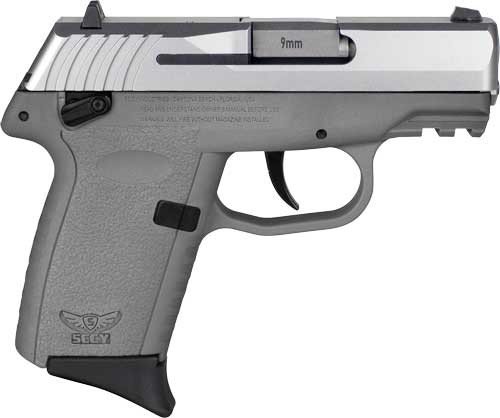 SCCY CPX-1 Gray Stainless 9mm pistol