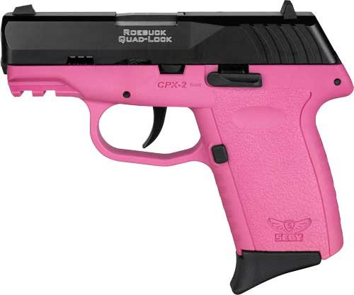 SCCY CPX-2 Pink Black Nitride 9mm pistol